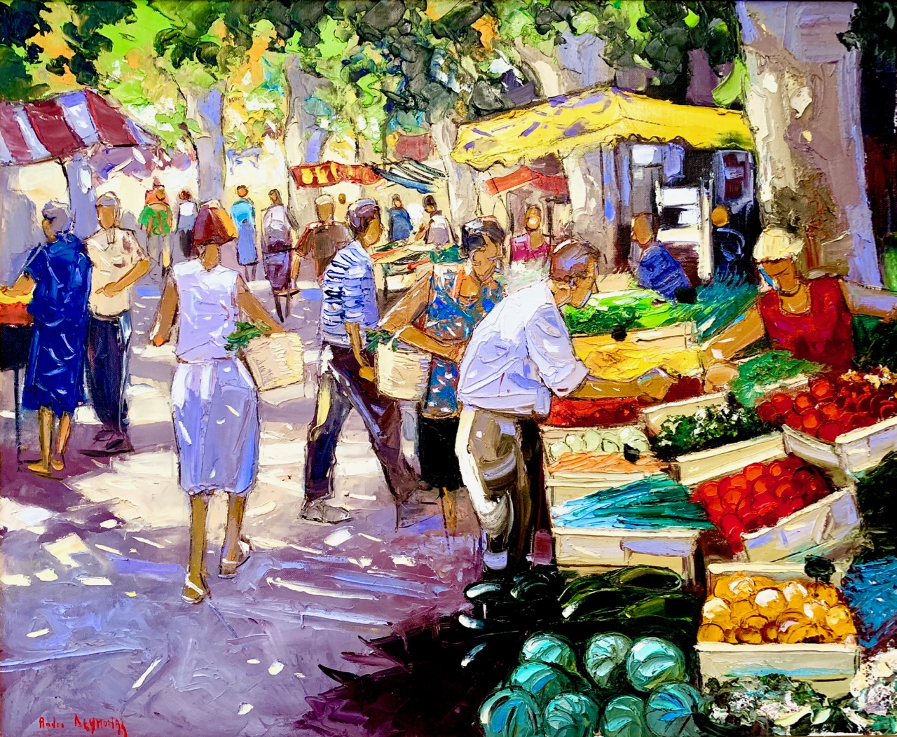 Aix-en-Provence market day