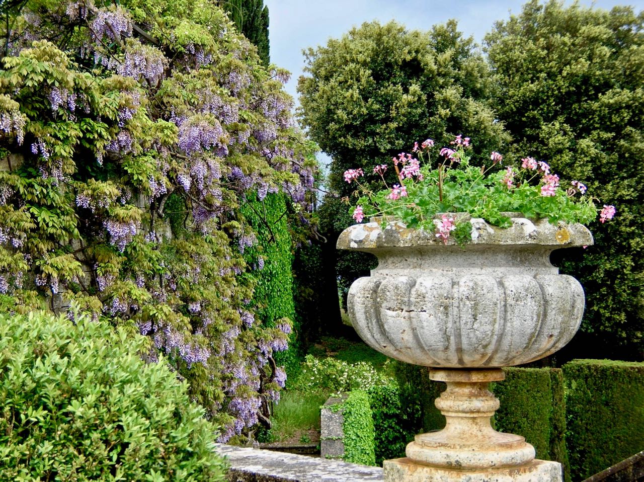 La Foce garden in Tuscany